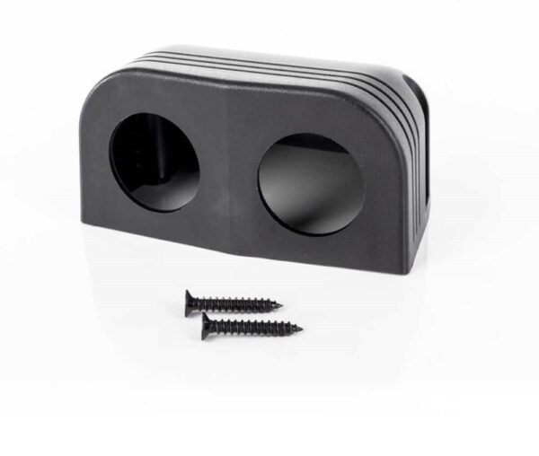 Carcasa Sobrepuesta Doble 12V+Usb