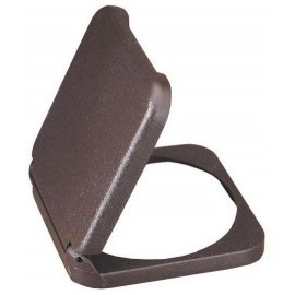 Tapa Enchufe Marron