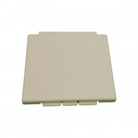 Tapa Toma 220V Cuadrada Blanca