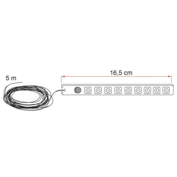 Lampara Led Fiamma Kit Awning - Imagen 3