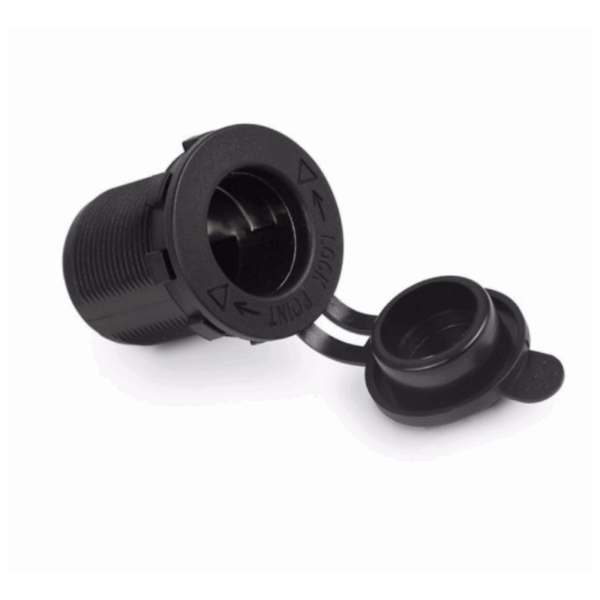 Toma 12V Auto Encastrable C/Tapa Cn