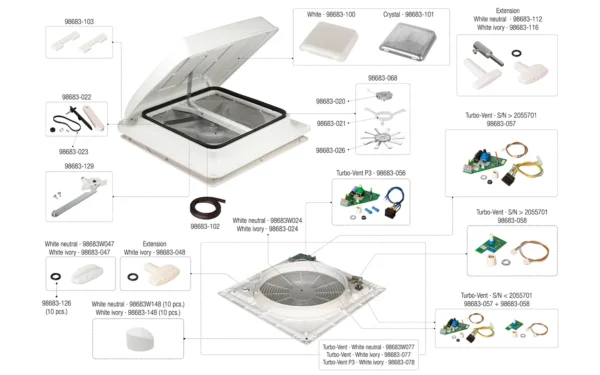 Cuadro Interno Completo Turbo-Vent - Imagen 4