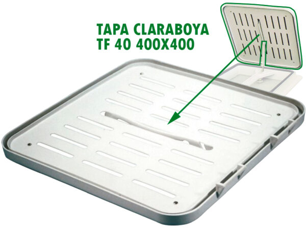 Tapa Claraboya Tf 40