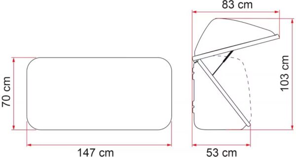 Portaequipaje Ultra-Box Fiamma Back - Imagen 11