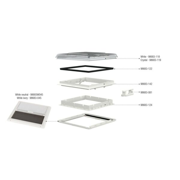 Asa Claraboya Vent 50 98683-081 - Imagen 2