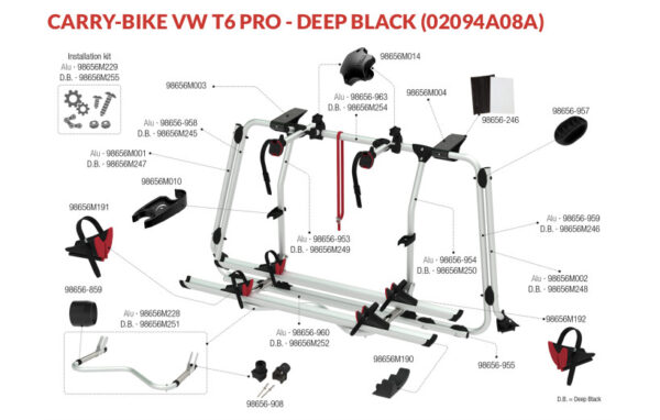 Enganche Superior Cb VW T5 Pro - Imagen 2