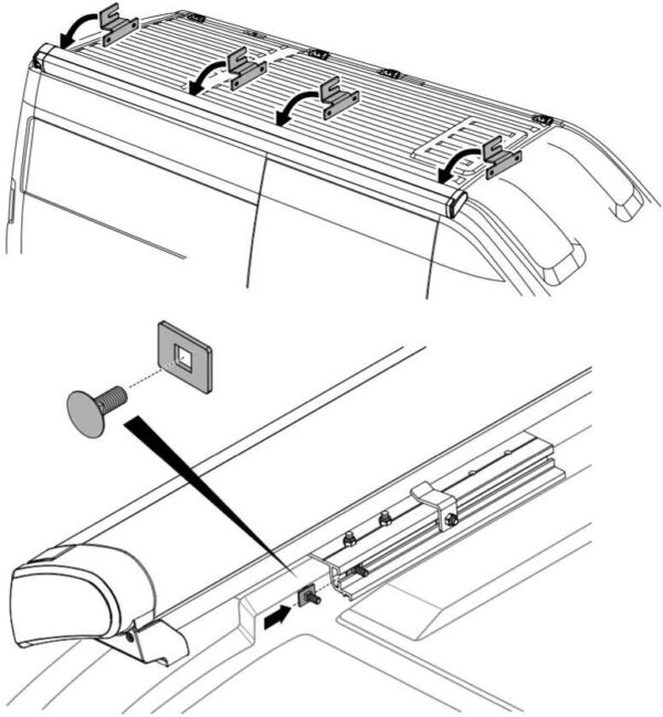 Portaequipaje Thule Smartclamp Ducato - Imagen 4