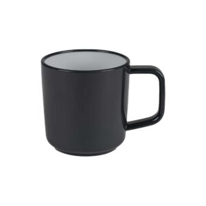 Pack 4 Tazas Kampa Negro Characoal