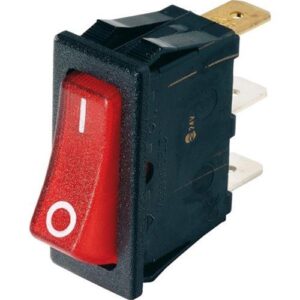 Interruptor Rojo 12V/24V