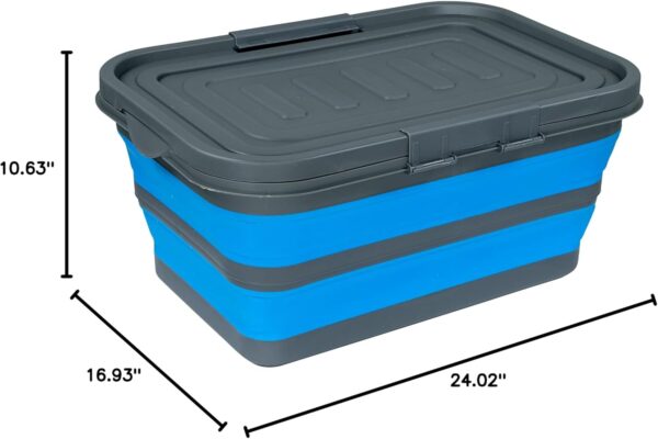 Caja Silicona Plegable Extra Grande 38Lt - Imagen 3