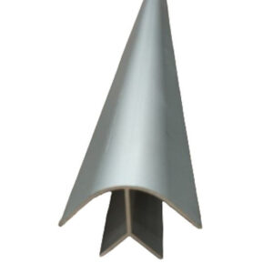 Perfil Unión 90º Corto 15mm Aluminio Gris 2m