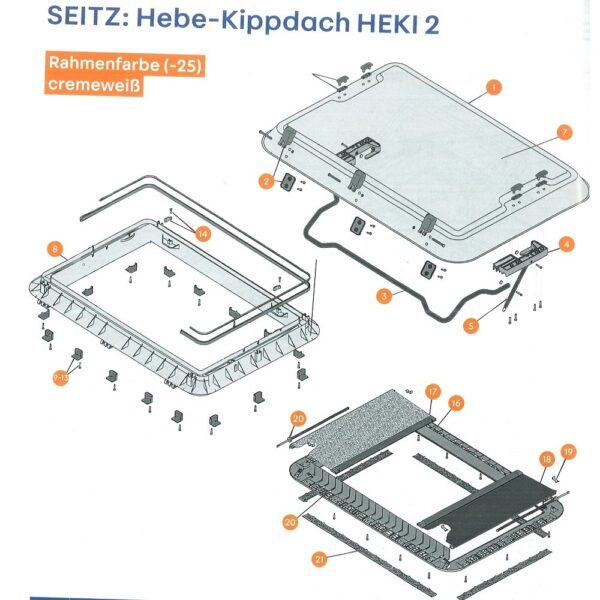 Bisagra Tapa Heki 2 - Imagen 2