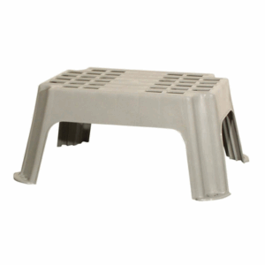 Escalon Plastico Gris