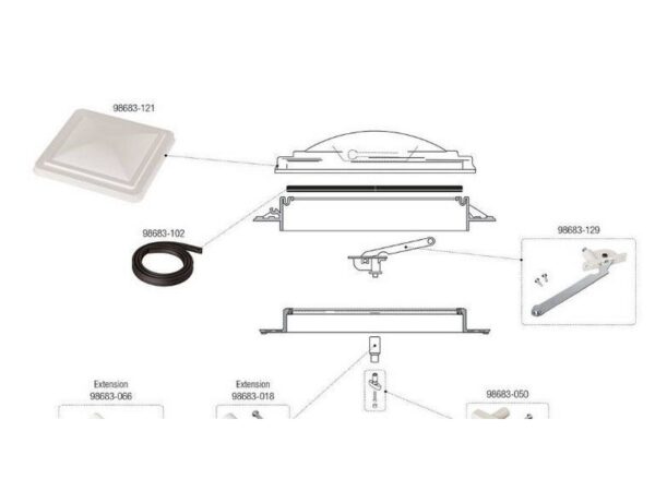 Tapa Vent 40 Pro Antigua - Imagen 2