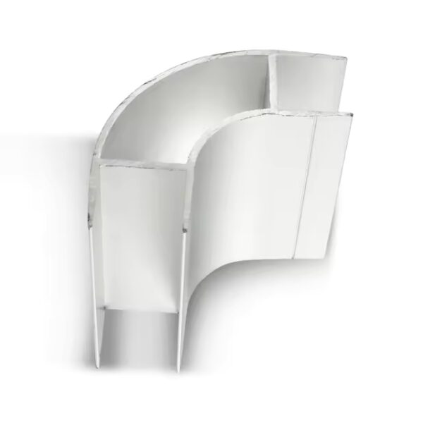 Perfil Unión 90º Aluminio 15mm Blanco 2,2m - Imagen 4