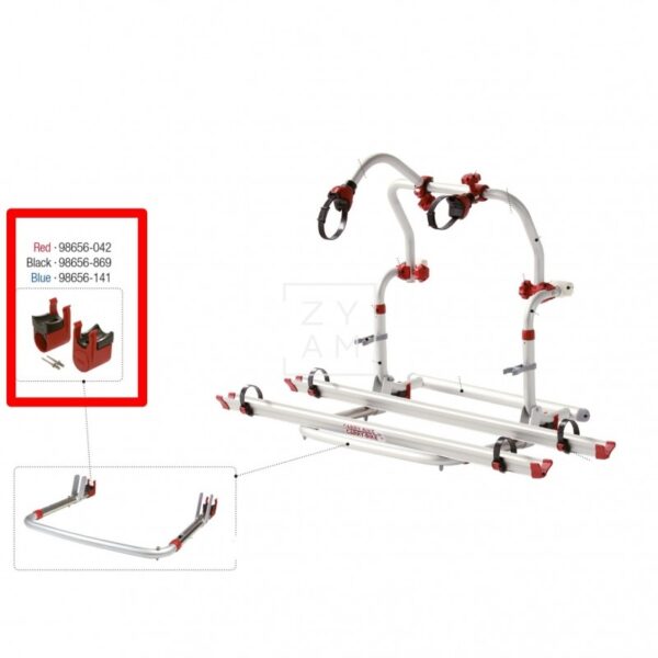 Bull Shoch Absorber Red Fiamma 2pcs - Imagen 4