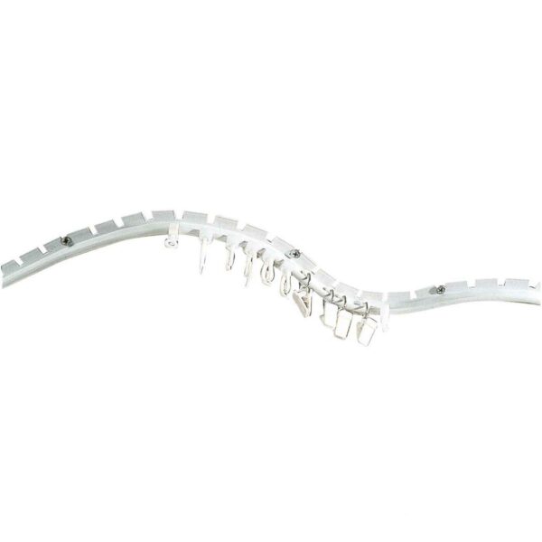 Guia Cortina A Plastica Curvable Und. 2.5M