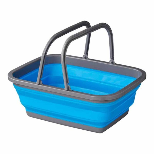 Cesto Silicona Plegable Grande Kampa
