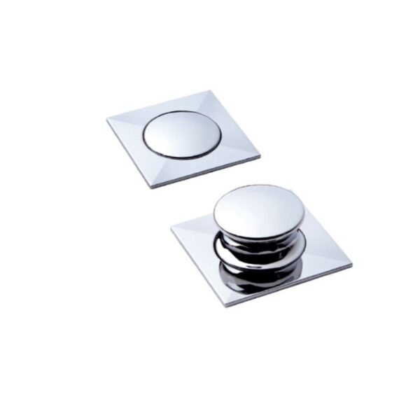 Push Lock Cuadrado Cromo 35X35 - Imagen 3