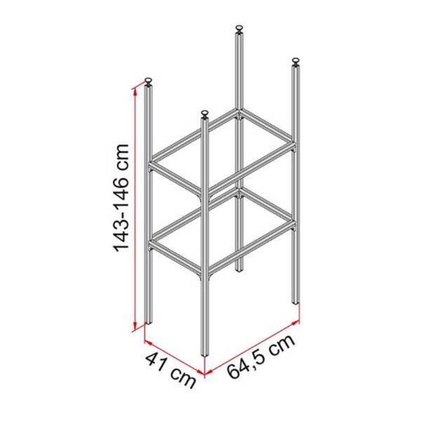 Estanteria Fiamma Garage System Standard - Imagen 6