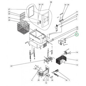 Modulo Electronico Compresor Cd/Cf/Cr/Cu/Rm