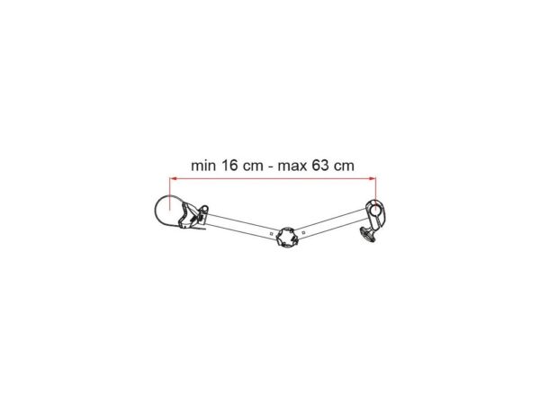 Brazo Fiamma Bike-Block Pro S D - Imagen 8
