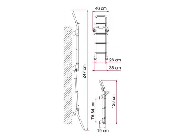 Escalera Fiamma Deluxe 8 - Imagen 3