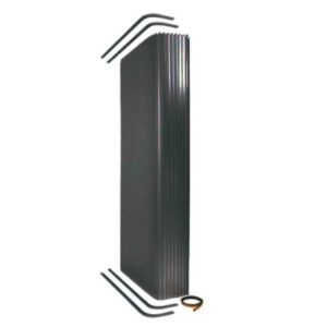 Persiana Divisor Baño Negro 100x198