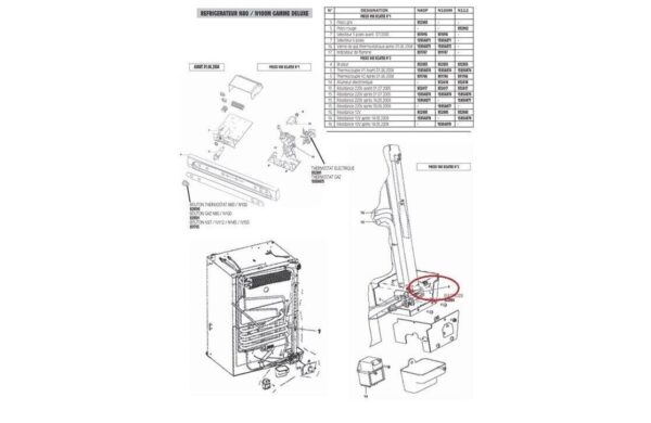 Quemador Thetford 4 Slots Lp10 634570 - Imagen 4