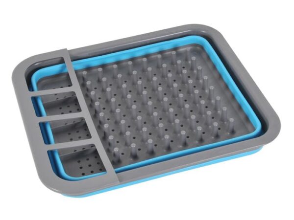 Escurreplatos Silicona Plegable Eco Azul - Imagen 4