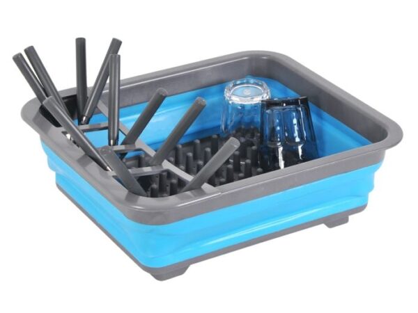 Escurreplatos Silicona Plegable Eco Azul - Imagen 5