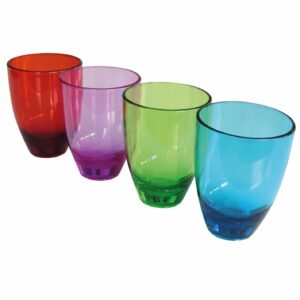 Pack 4 Vasos Massa 18Cl Colores