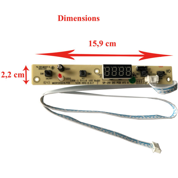 Panel Mandos Pcb Cfx 35/40/50/65 - Imagen 2