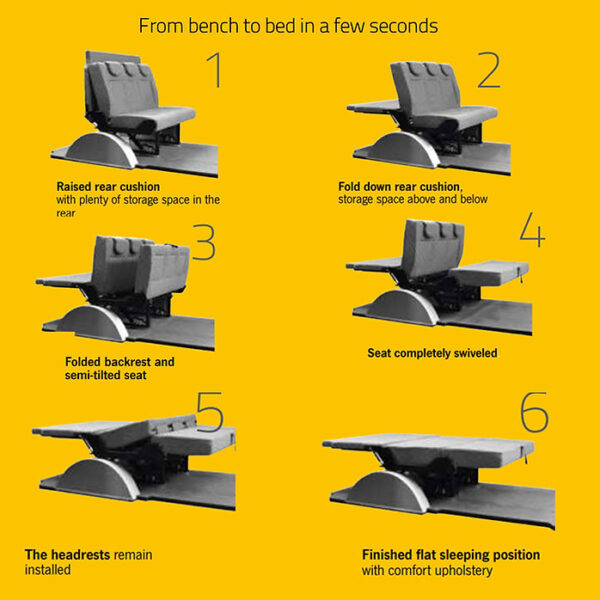 Asiento Variotech 3000 Ford Custom - Imagen 2