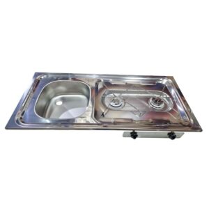 Cocina 2 Fuegos Fregadero Der 900/420 Suter