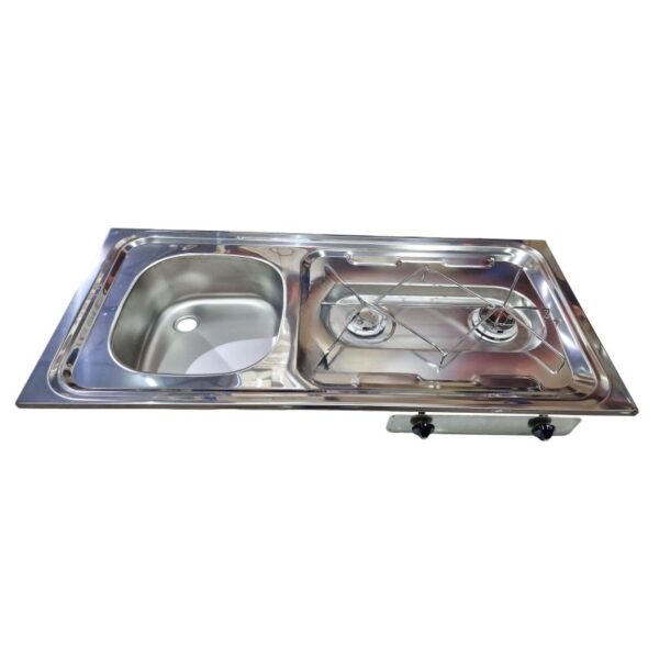 Cocina 2 Fuegos Fregadero Der 900/420 Suter