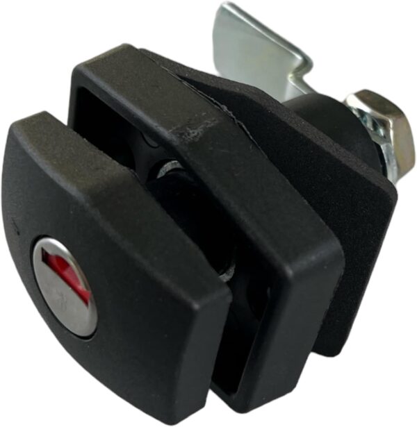 Cerradura Porton Push 28X30 Negro - Imagen 4