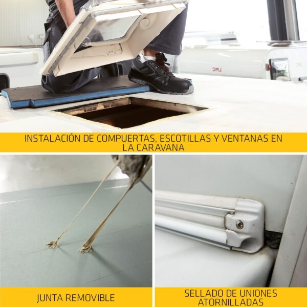Sikalastomer 710 Tx Masilla Butilo Blanco - Imagen 2