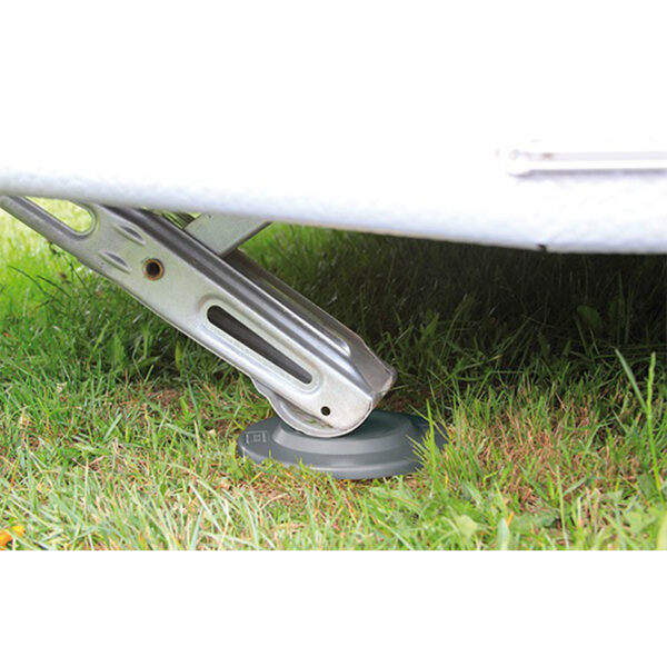 Apoyapatas Fiamma Plates Gris 4pcs - Imagen 2