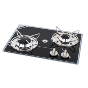 Cocina 2 Fuegos Cristal Carbest