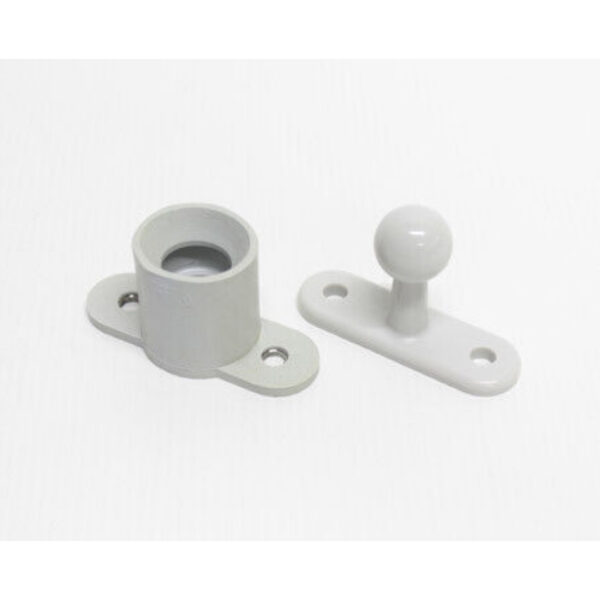 Retenedor Puerta Grande Fiamma Gris
