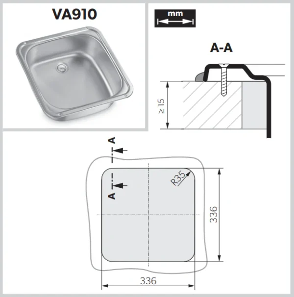 Seno Dometic Va910 - Imagen 2
