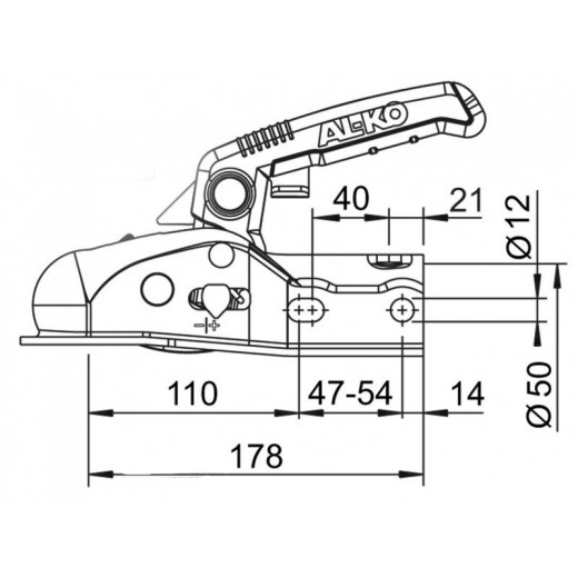 Enganche Cabezal Alko 161/50 - Imagen 5