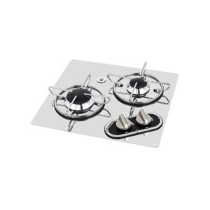 Cocina 2 Fuegos Inox Carbest