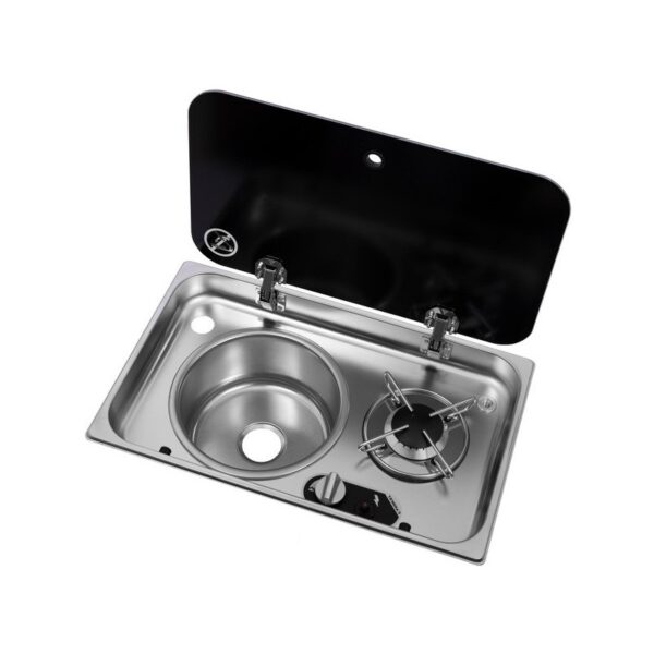 Cocina 1 Fuego Fregadero Izq Carbest