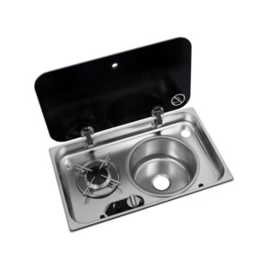 Cocina 1 Fuego Fregadero Der Carbest