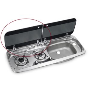 Tapa Cristal Cocina/Seno Izquierda Mo9222L