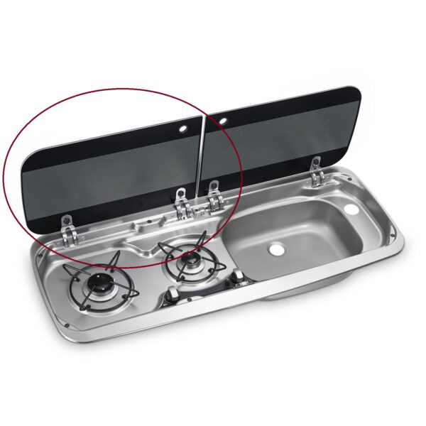 Tapa Cristal Cocina/Seno Izquierda Mo9222L
