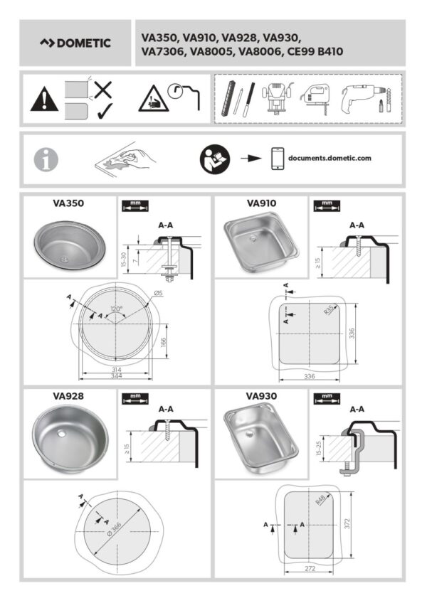 Seno Dometic Va930 - Imagen 3