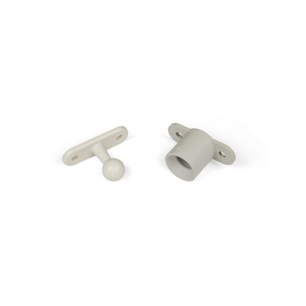 Retenedor Puerta Grande Fiamma Gris